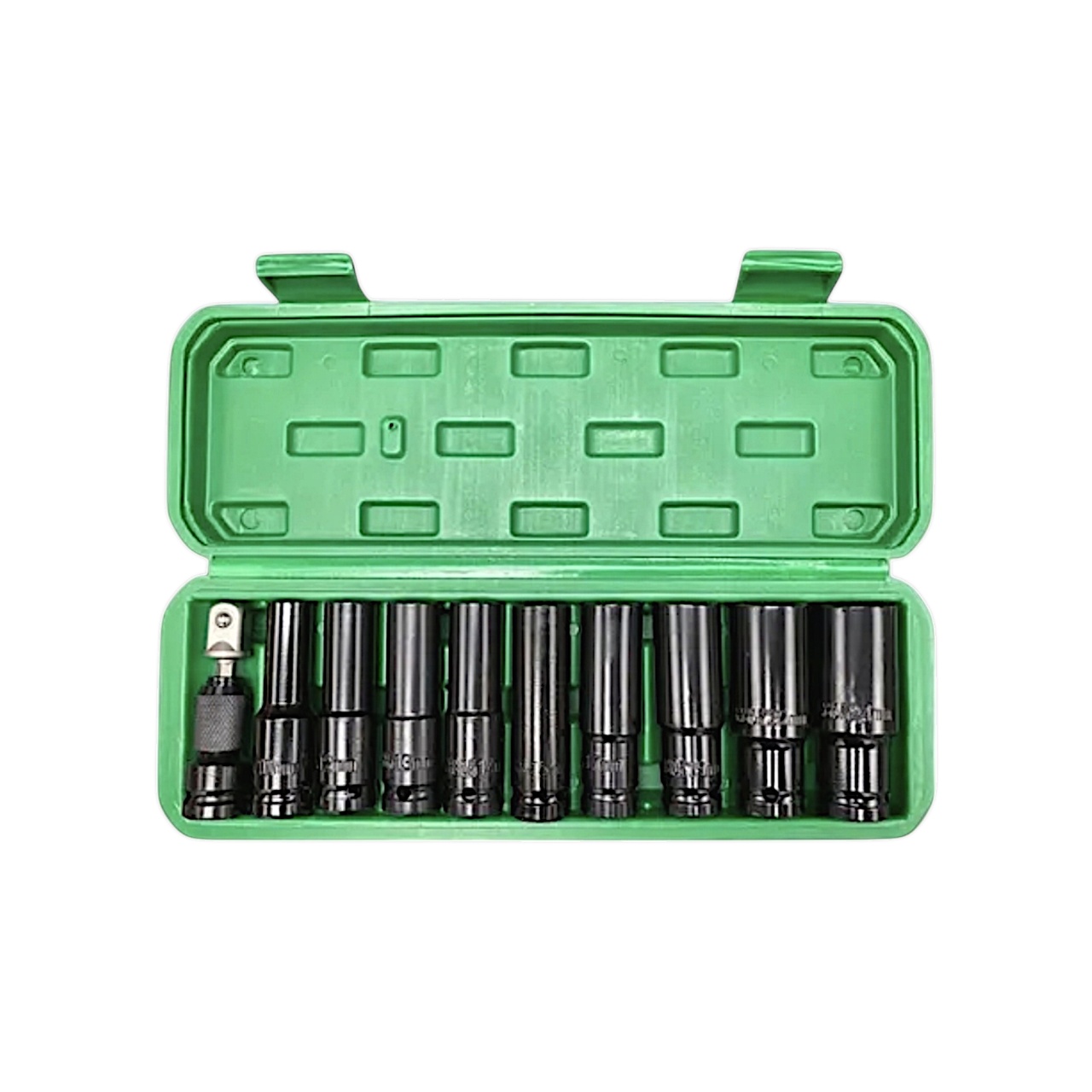 Набор ударных торцевых головок 11 предметов, 1/2, кейс
