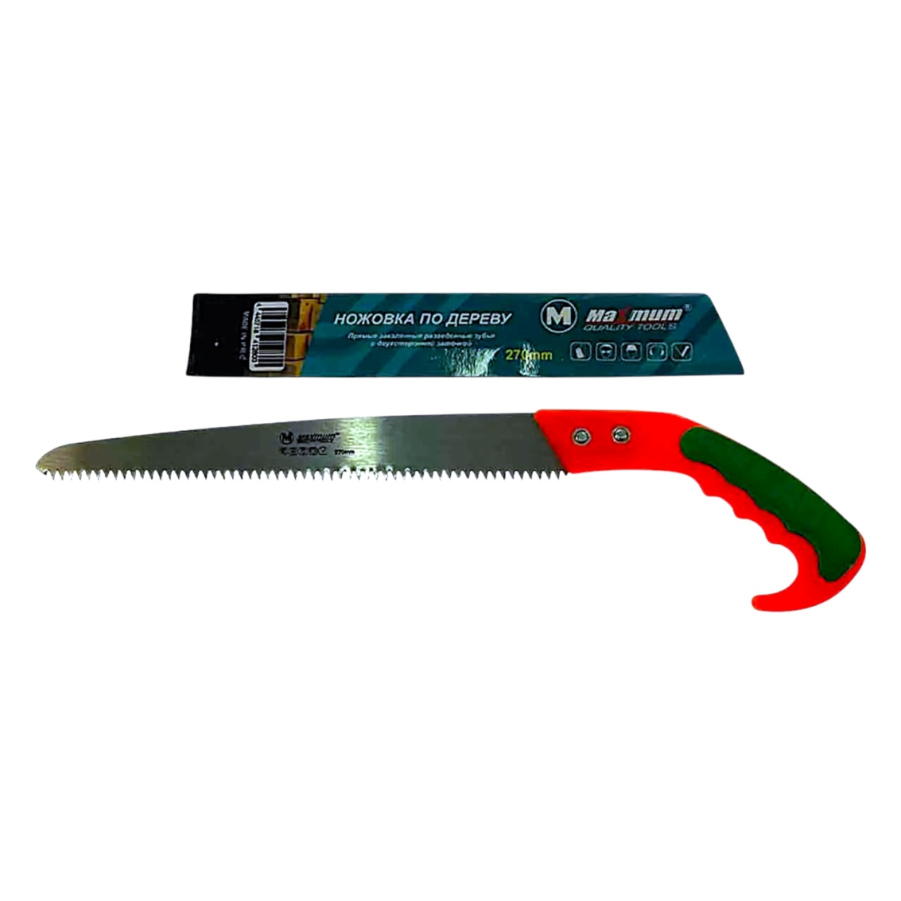 ножовка по дереву 270 мм, с пластиковой пистолетной рукояткой, «maximum» оптом